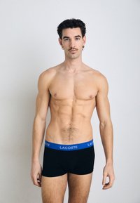 Lacoste - 3 PACK - Boxer brief - black/marina Immagine in miniatura 1