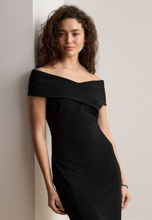 Lauren Ralph Lauren FAILLE OFF-THE-SHOULDER COCKTAIL DRESS - Cocktail φόρεμα / Φόρεμα για πάρτι - black