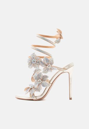 Simmi London KEONI - Riemensandalette - gold-coloured metallic