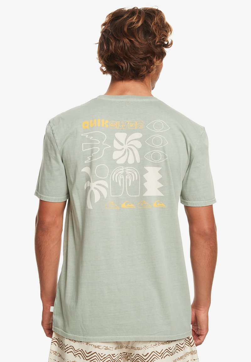 Quiksilver SUMMERHOPE TShirt print green/grün Zalando.de