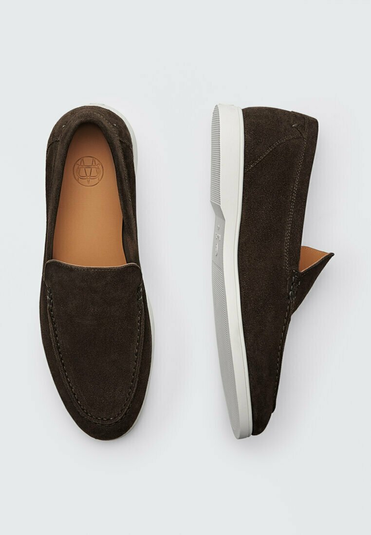 suede loafers
