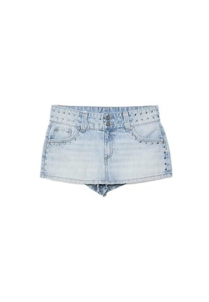 Stradivarius, Short en jean - mottled royal blue