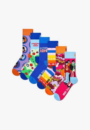 Happy Socks, UNISEX 6 PACK - Sokken - the beatles