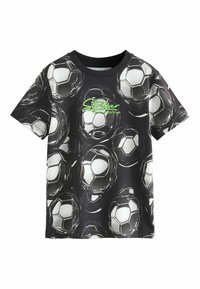 Niet geselecteerd, black white football