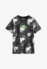 Non selezionato, black white football