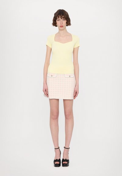 Maje MOKA - T-shirts basic - jaune