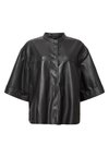 JENNA SHIRT - Blúzka so zapínaním na gombíky - black