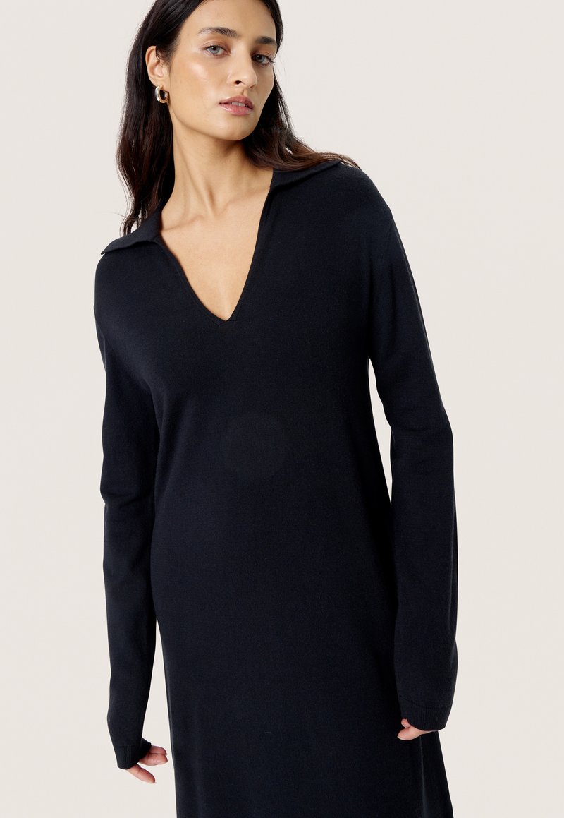 Soaked in Luxury SPINA - Jumper dress - black - Zalando