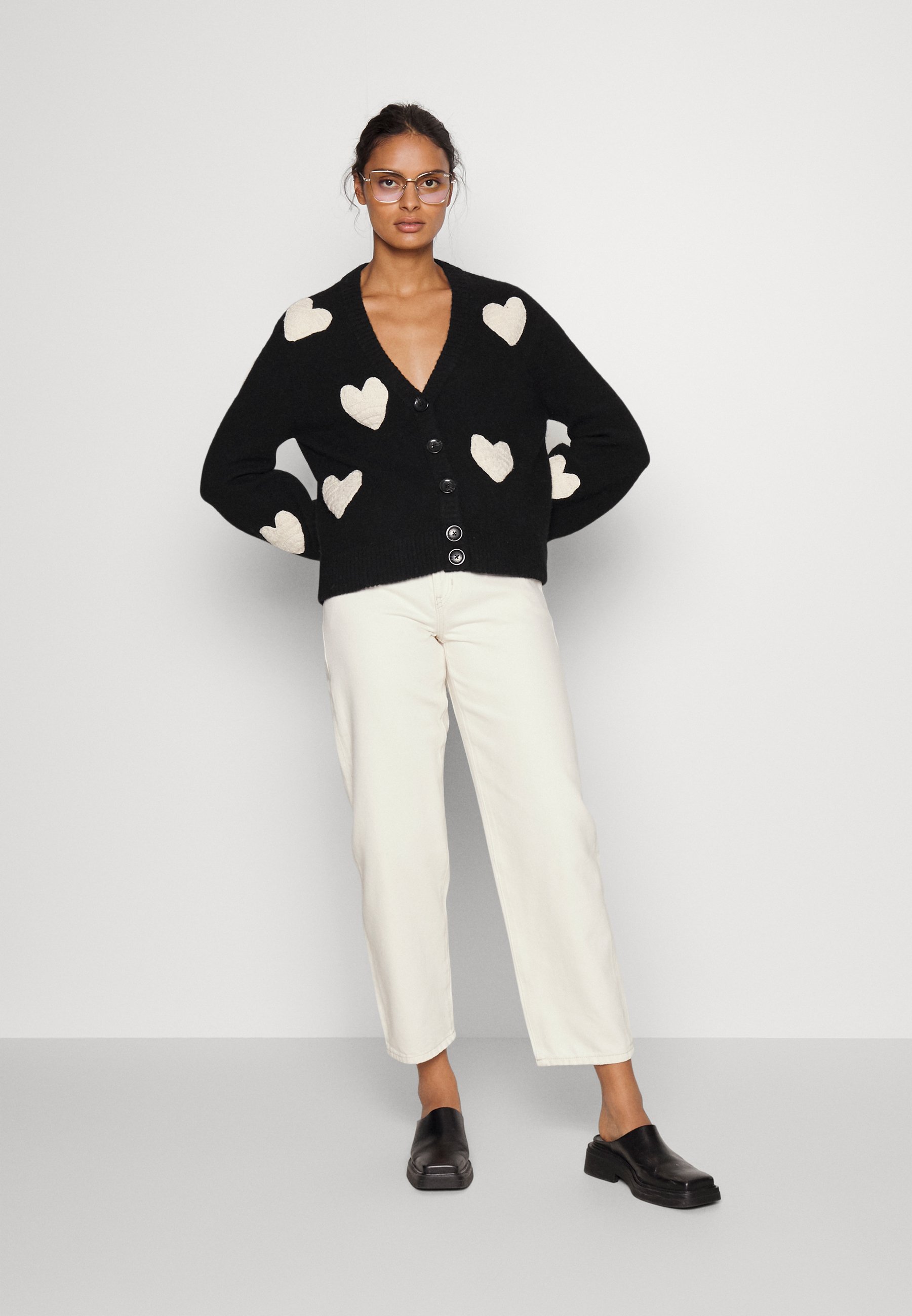 Fabienne Chapot KIKI CARDIGAN - Vest - black/zwart - Zalando.nl