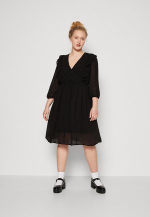 ONLY Curve ONCLONDON RUFFLE DRESS  - Sukienka letnia