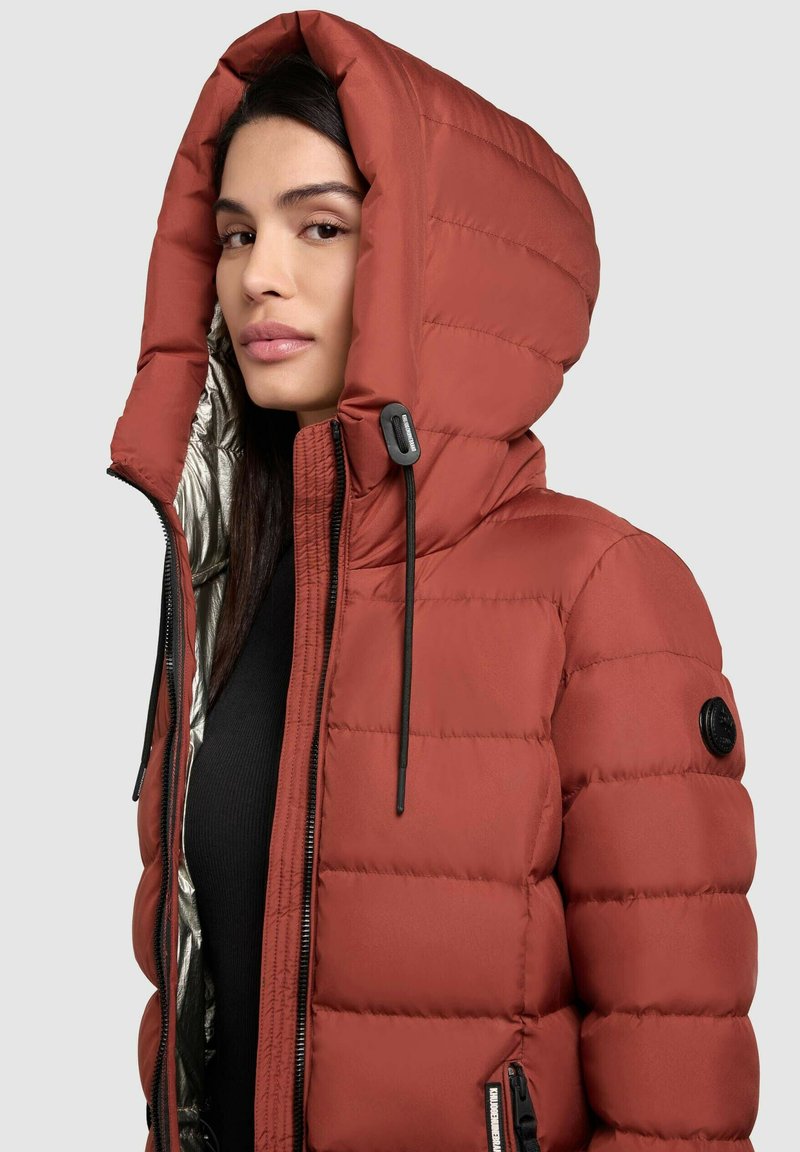 khujo SIMMIE Wintermantel dark red/dunkelrot