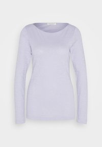 LONG SLEEVE BOAT NECK - Pikkade varrukatega topp - pale lilac