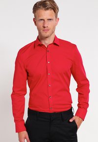 OLYMP No. Six SUPER SLIM FIT - Camisa formal - rot