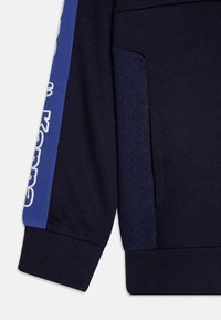 Kappa LOGO GIMELO KID - Športna jopa s kapuco na zadrgo - blue marine