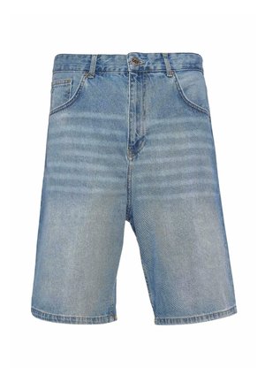 DEF DROP - Shorts di jeans - mid blue