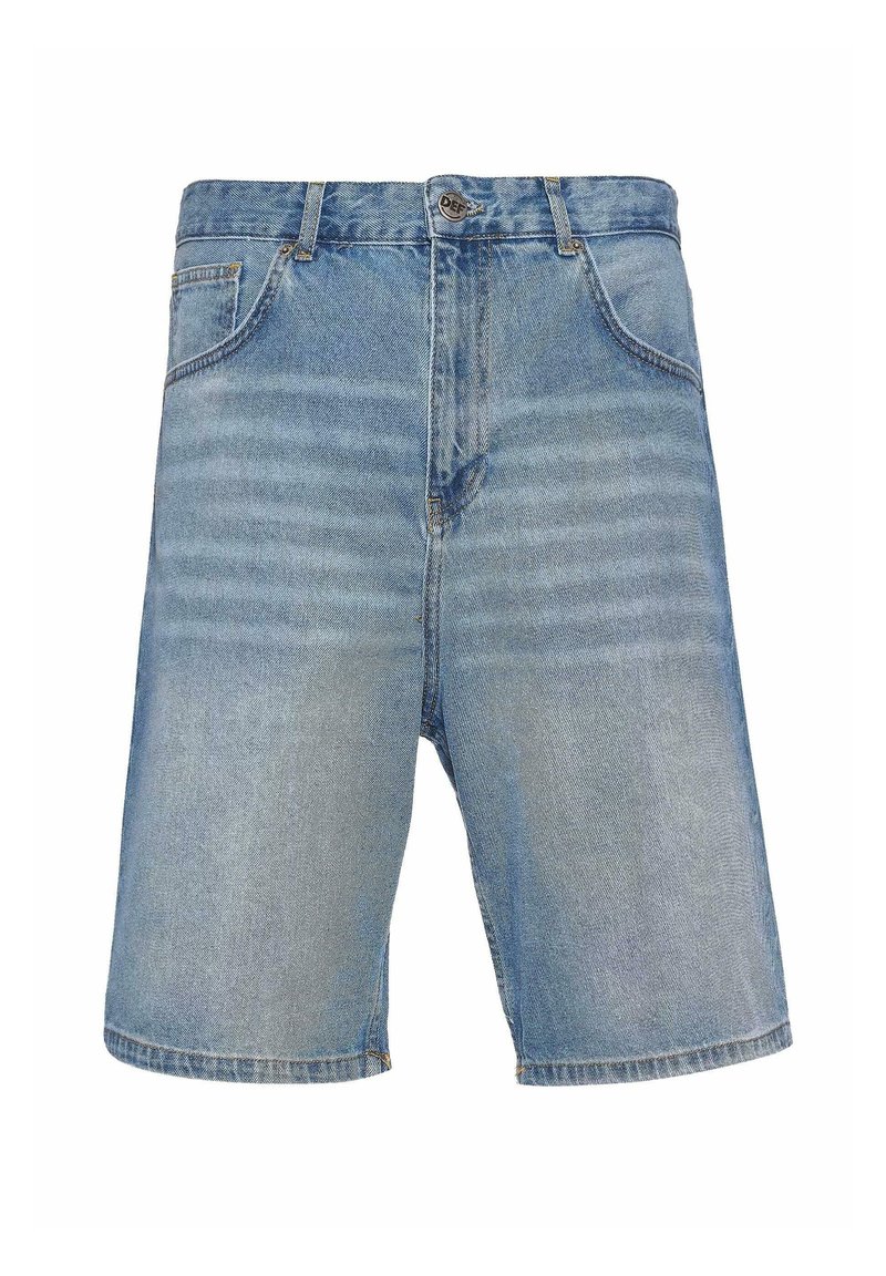 DEF DROP - Denimshorts - mid blue/blå - Zalando.dk