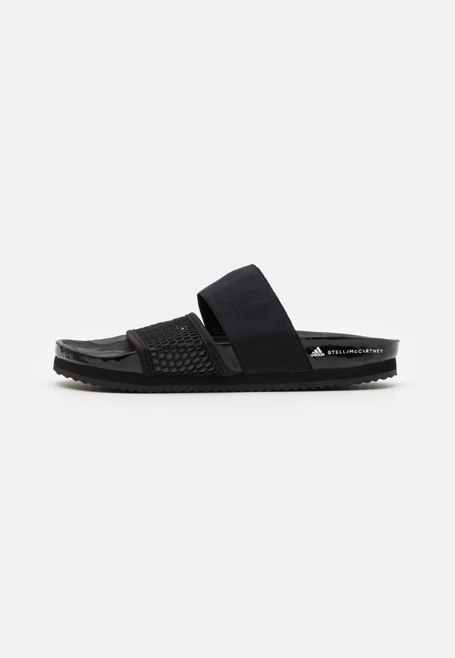 ASMC LETTE - Badsandaler - core black/footwear white
