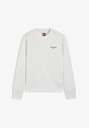 Tommy Jeans, CLASSIC LOGO CREW - Sweatshirt - ecru