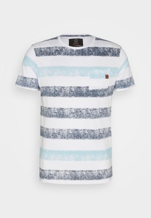 INDICODE JEANS HERNANDEZ - T-shirts print - blue wave