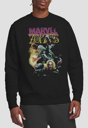 MARVEL ZOMBIES DOOM AND THE FANTASTIC FOUR COVER - Sweatshirt - black