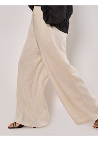Apricot WIDE LEG MIX  - Trousers - stone