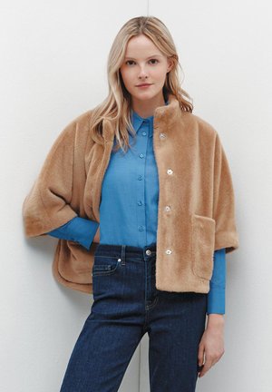 Lichte jas - warm camel