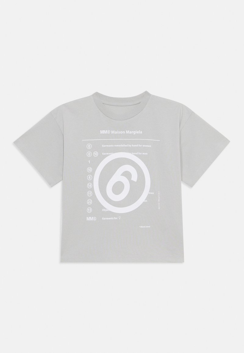 MM6 Maison Margiela T-shirt print grijs