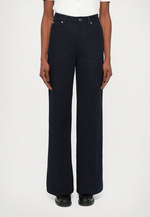 Wide Leg - bleu jean