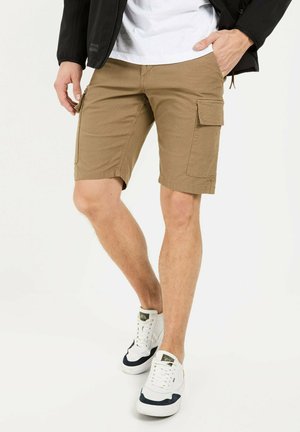 REGULAR FIT - Shorts - wood