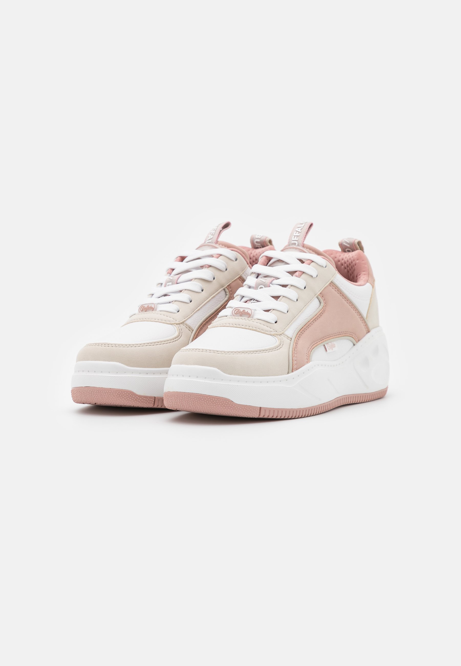 Buffalo VEGAN FLAT - Sneaker low - cream/rose/beige - Zalando.de