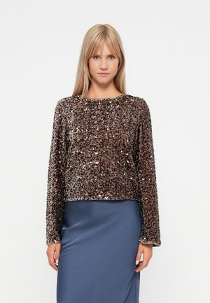 ONLCONFIDENCE SEQUIN BOW  - Pusero - mountain trail
