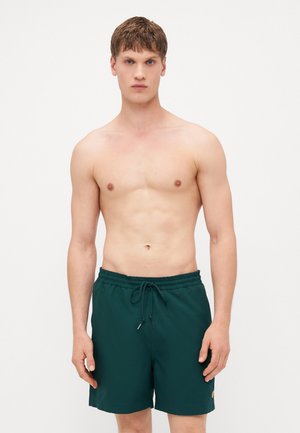 CHASE SWIM TRUNKS - Swimming shorts - dark fir/gold-coloured