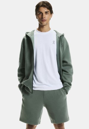 FOCUS TECH SHORTS - Spordišortsid - olive