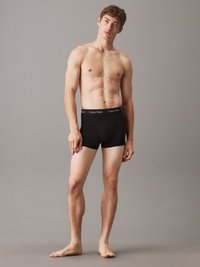 Calvin Klein Underwear - TRUNK 3 PACK  - Bokserbriefs - black Miniatyrbilde 1