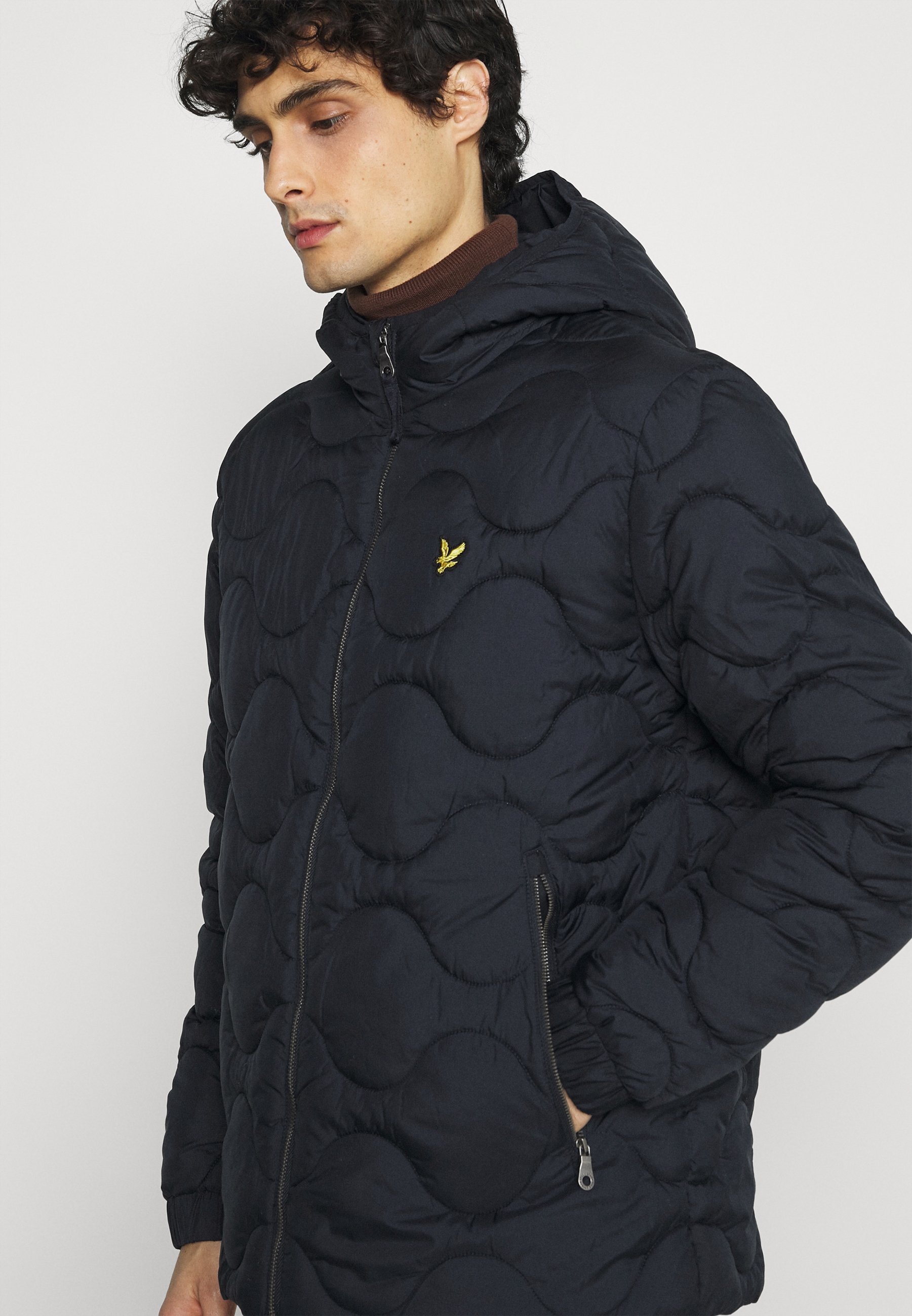 wadded jacket true black