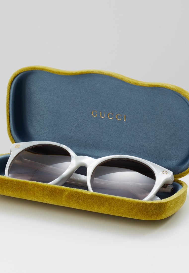 Gucci 30001508001 - Zonnebril - white/brown/wit - Zalando.nl