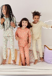 Next 3 PACK REGULAR FIT - Nattplagg set - pink cream ditsy