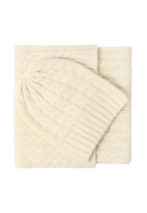 VOLISA SET - Fular - cream white