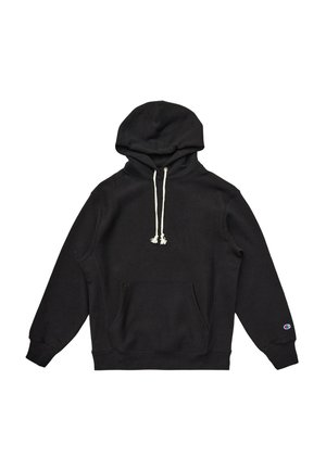 REVERSE WEAVE - Felpa con cappuccio - black