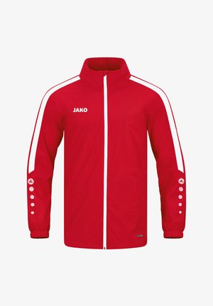 JAKO FUSSBALL TEAMSPORT ALLWETTER POWER ALLWETTE - Trainingsjacke - rotweiss