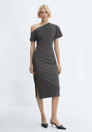 Mango Rochie de zi - mottled grey