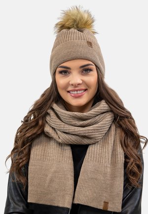 Vivisence SET - Écharpe - beige