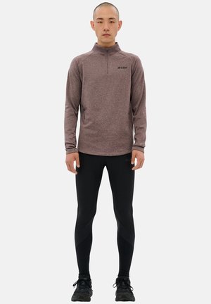 CEP ZIP COLD WEATHER - Langarmshirt - aubergine