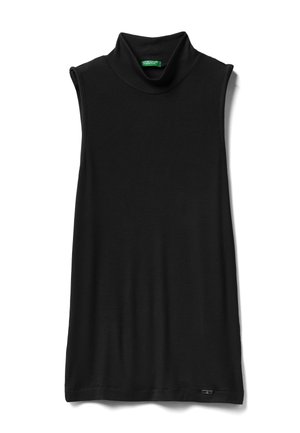 SLEEVELESS WITH HIGH NECK - Top - black