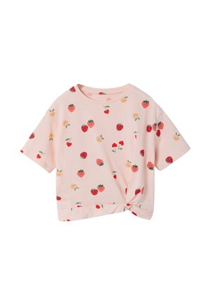 Vertbaudet, Print T-shirt - hellrosa