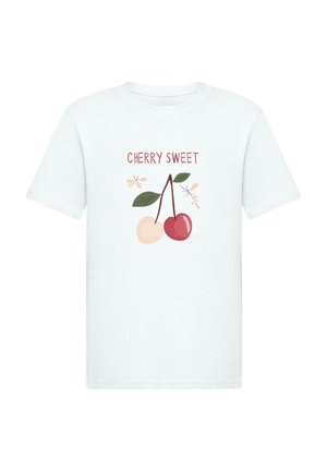CHERRY SWEET  - T-Shirt print - white