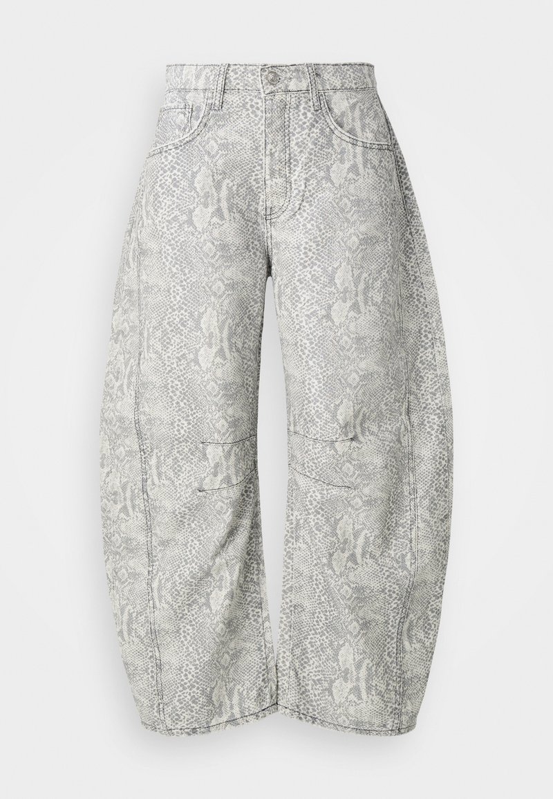 Free People Relaxed fit jeans grijs Free People Relaxed fit jeans grijs