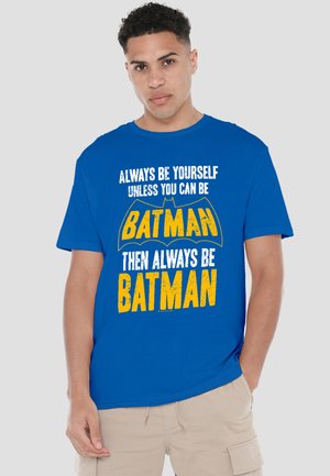 Cotton Soul, BATMAN BE BATMAN - Print T-shirt - royal blue