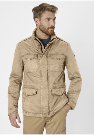 BUD MODERN FIT FIELD AUS REINER - Übergangsjacke - straw