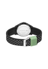 Lacoste RIDER - Karóra - schwarz schwarz schwarz grau